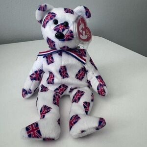 Ty "Jack" the UK Bear Beanie Baby, Vintage, Rare and Retired